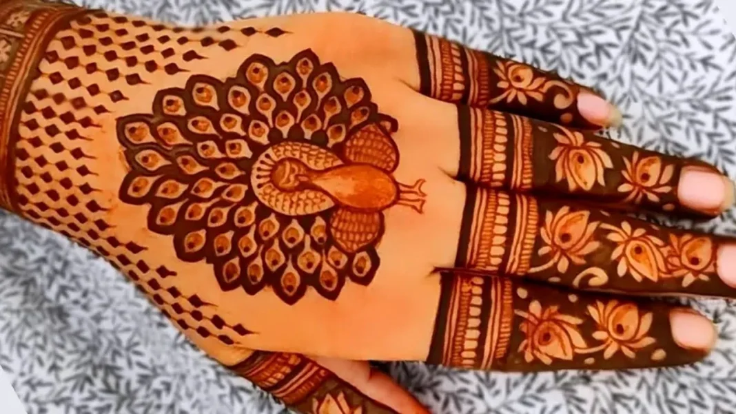 Royal Peacock Mehndi